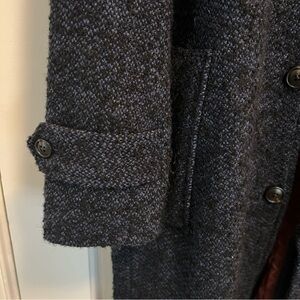 Bonobos Men's Wool Tweed Pea Coat - Navy Blue